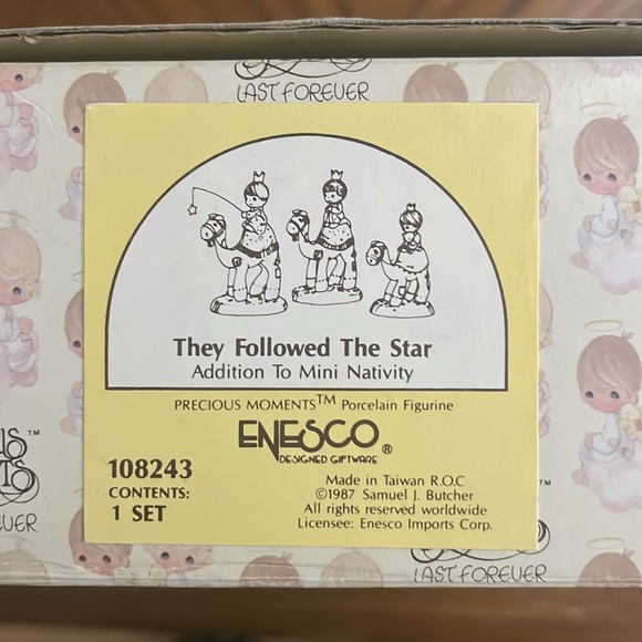 Precious Moments “They Followed the Star” Addition to Mini Nativity - Picture 4 of 6